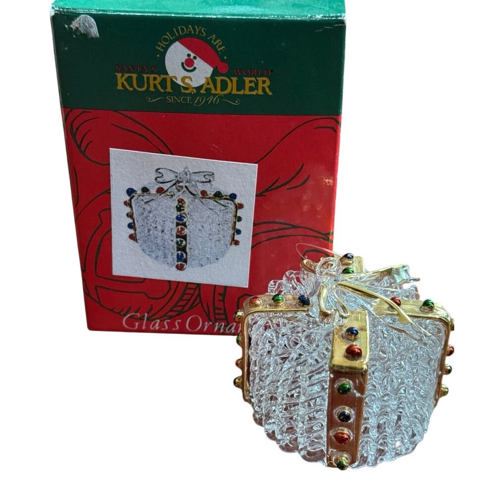 VTG Kurt Adler Holiday Christmas Tree Ornament‎ Winter New Years Decorations